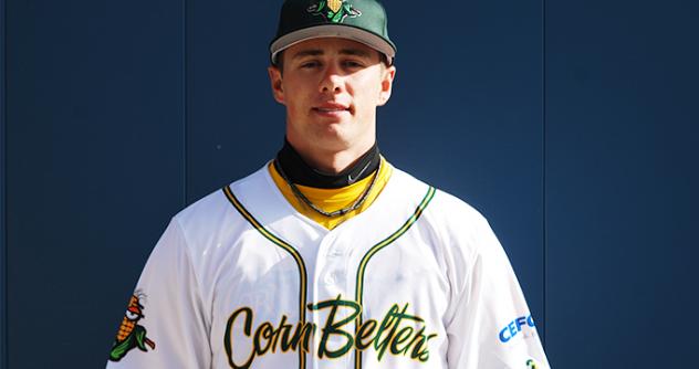 Normal CornBelters Outfielder Ty Morris