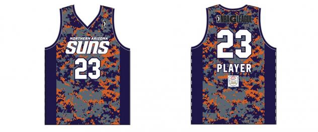 Northern Arizona Suns Salute to Heroes Jerseys