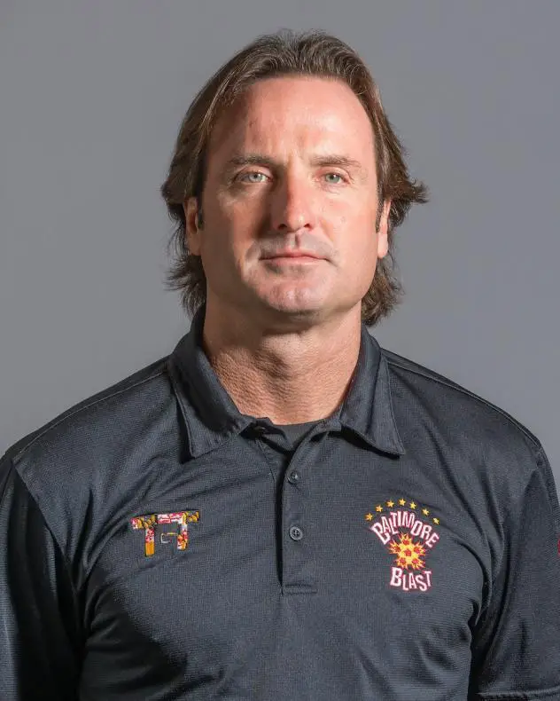 Baltimore Blast Coach Danny Kelly