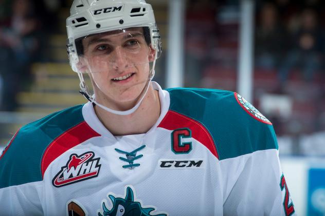 Cal Foote of the Kelowna Rockets