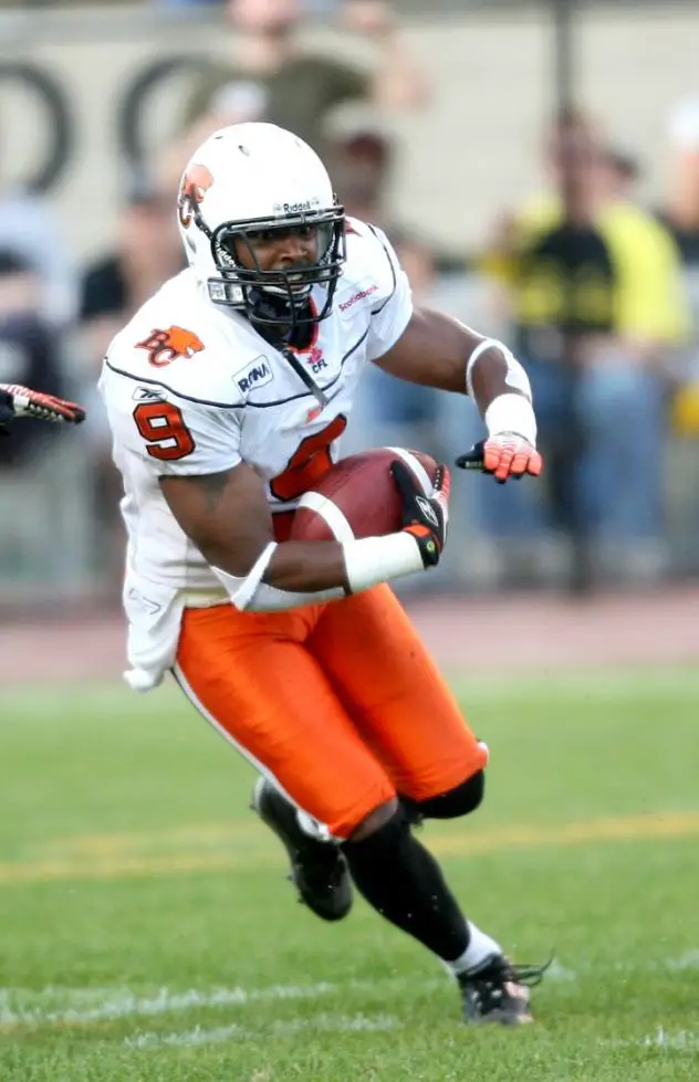 Barron Miles of the BC Lions