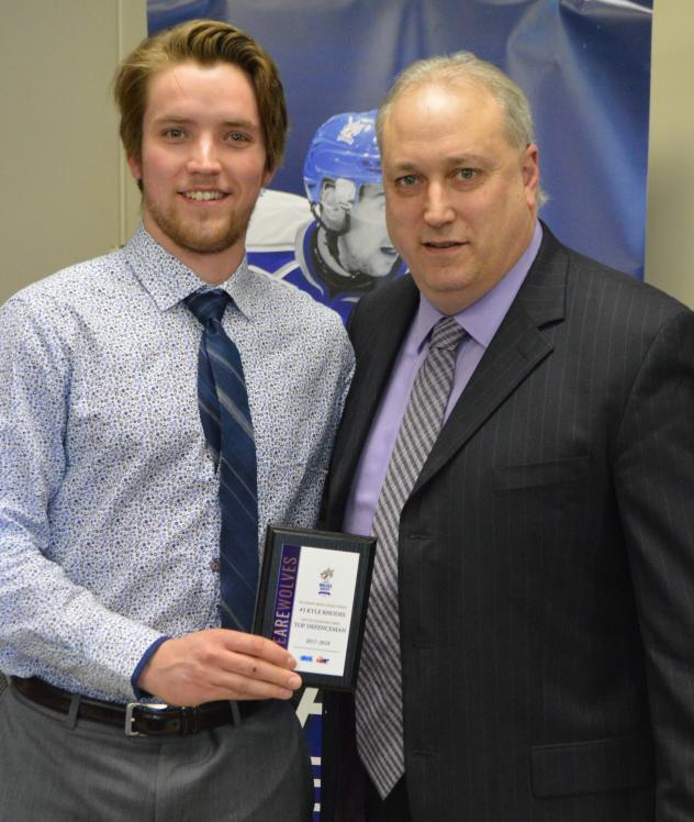 Kyle Rhodes of the Sudbury Wolves