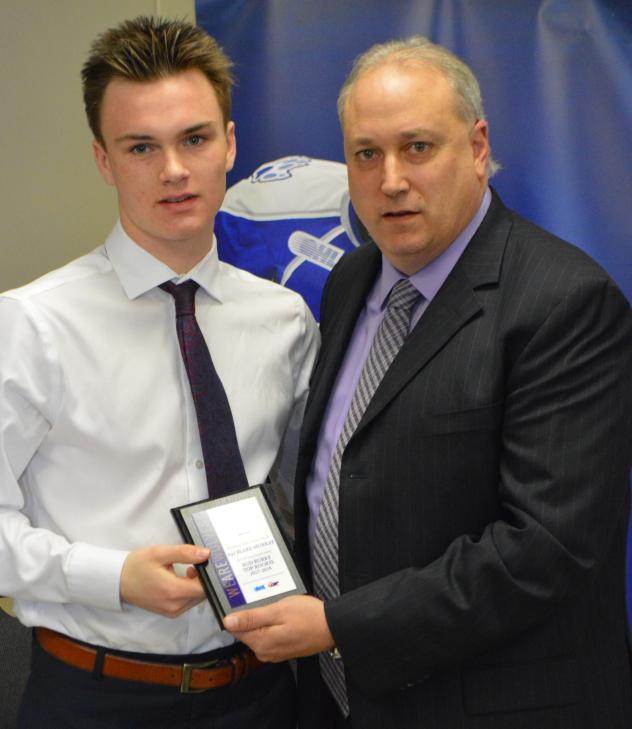 Blake Murray of the Sudbury Wolves