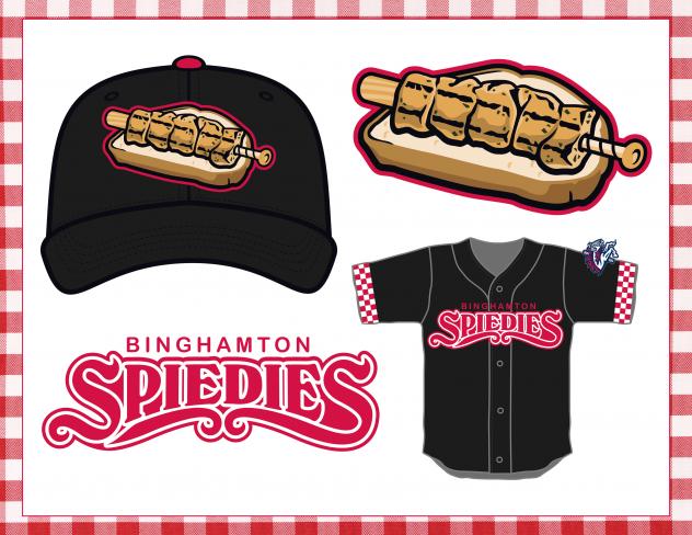 Binghamton Spiedies logos