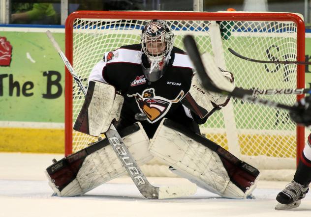 Vancouver Giants Goaltender Trent Miner
