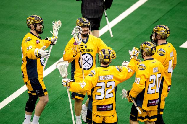 Georgia Swarm celebration