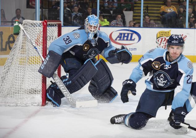 Milwaukee Admirals Goaltender Anders Lindback