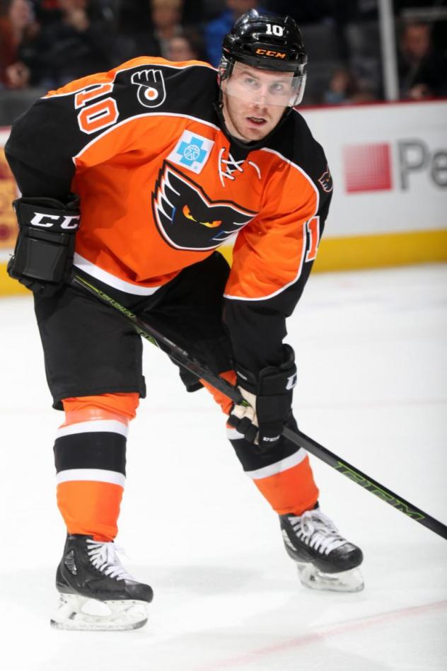 Lehigh Valley Phantoms Forward Greg Carey