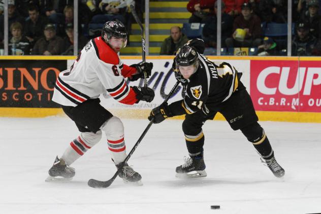 Cape Breton Sreaming Eagles vs. the Drummondville Voltigeurs