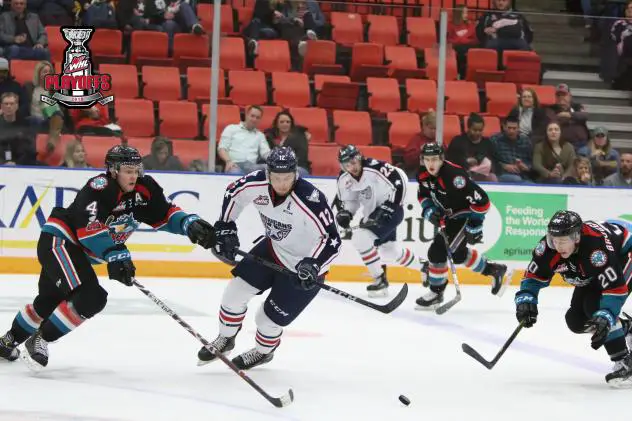 Kelowna Rockets vs. the Tri-City Americans Wednesday