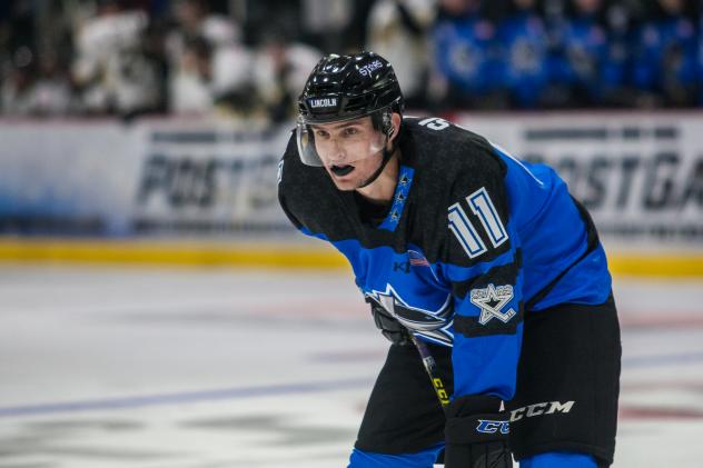 Lincoln Stars Forward Josiah Slavin