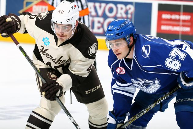 Mason Mitchell of the Hershey Bears