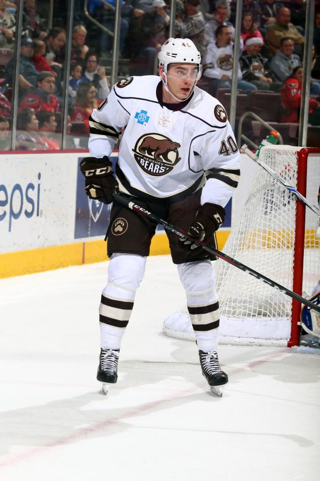 Mason Mitchell of the Hershey Bears