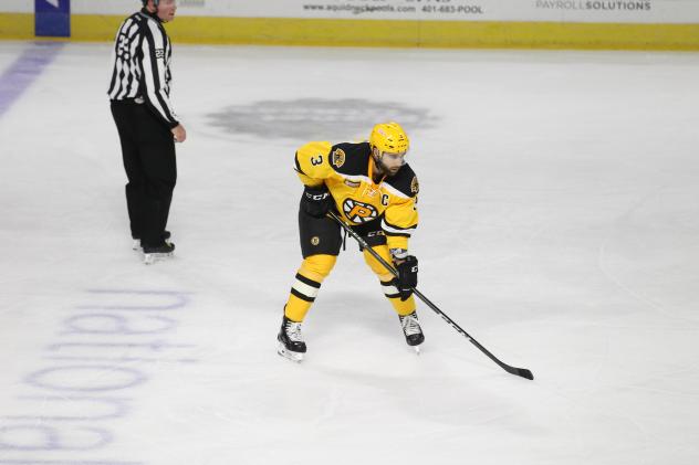 Tommy Cross of the Providence Bruins