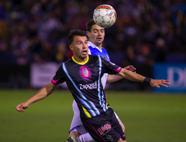 Lights FC Midfielder Carlos Alvarez