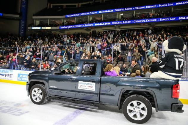 Fans at a Jacksonville IceMen game