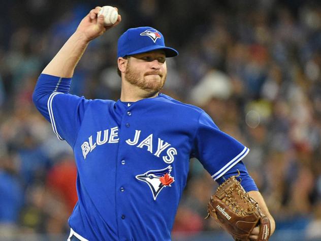 RHP Scott Copeland with the Toronto Blue Jays
