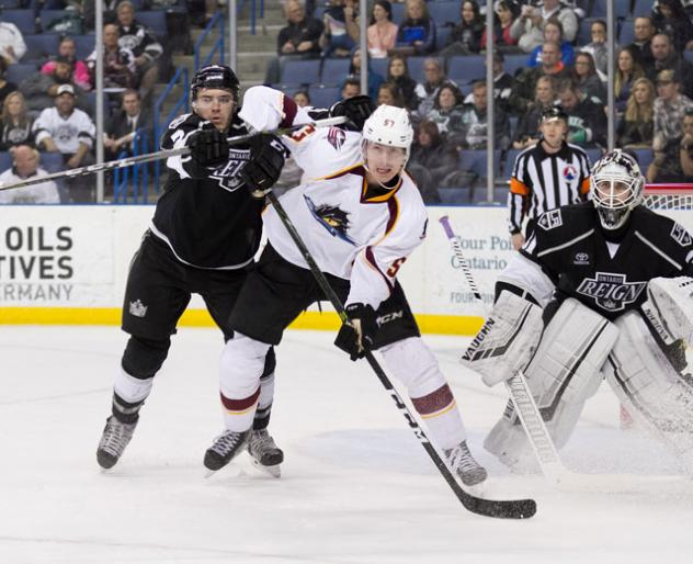 Cleveland Monsters battle the Ontario Reign