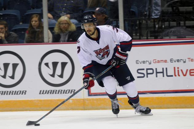 Macon Mayhem Defenseman Jeff Sanders