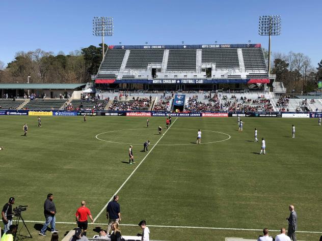 North Carolina Courage in action