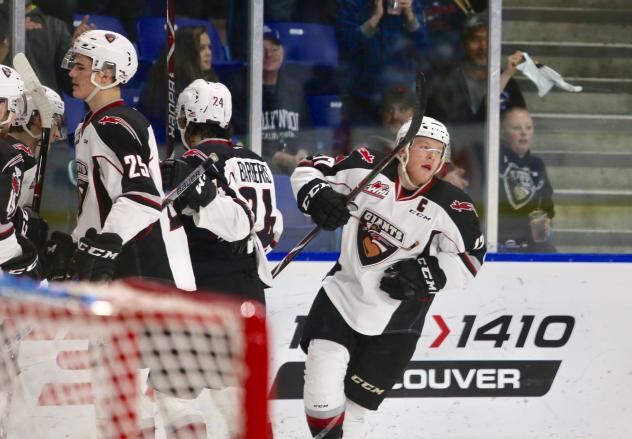 Tyler Benson of the Vancouver Giants