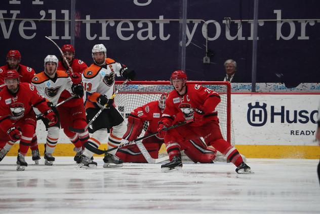 Lehigh Valley Phantoms vs. the Charlotte Checkers