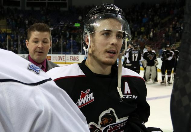 Vancouver Giants walk off the ice following game seven loss to the Victoria Royals