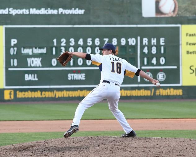 York Revolution Pitcher Jacob Ezell