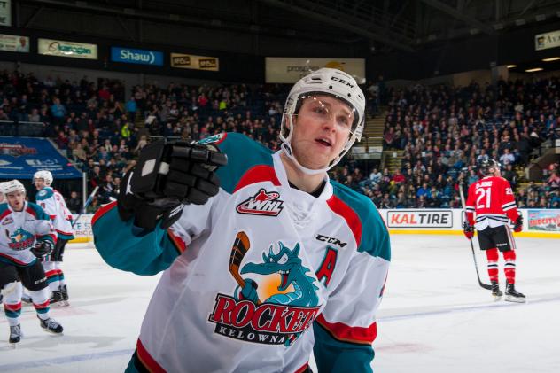 Kelowna Rockets Defenceman Gordie Ballhorn