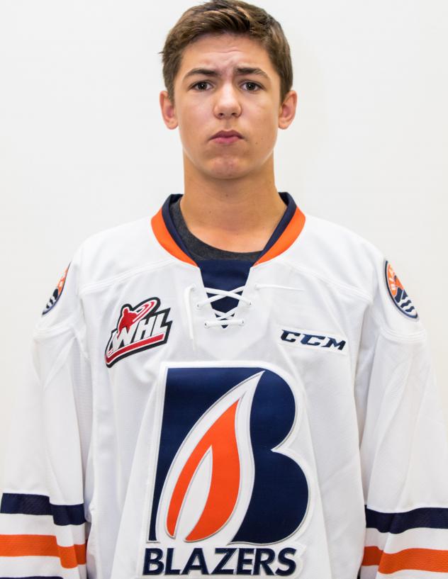Daylan Kuefler of the Kamloops Blazers