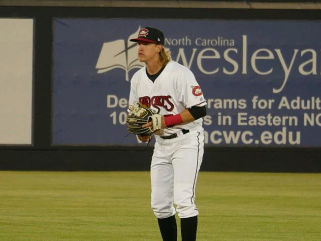 Tucker Neuhaus of the Carolina Mudcats