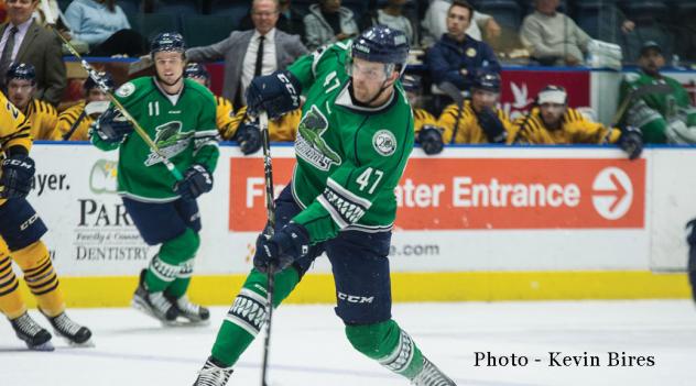 Florida Everblades Defenseman Logan Roe