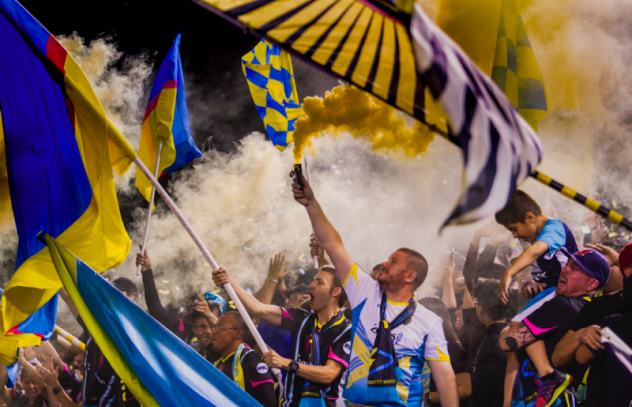 Las Vegas Lights FC fans