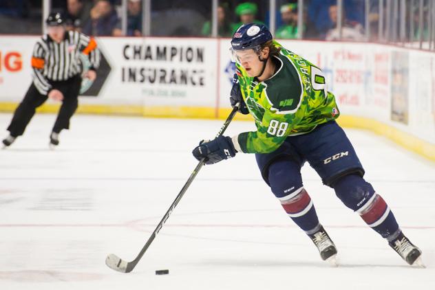 Tulsa Oilers Defenseman Dmitrii Sergeev