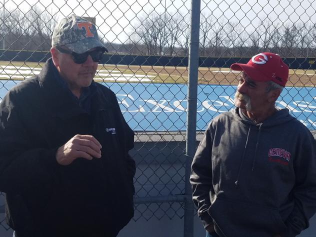 Former Geneva Senators player Johnny Jones at McDonough Park