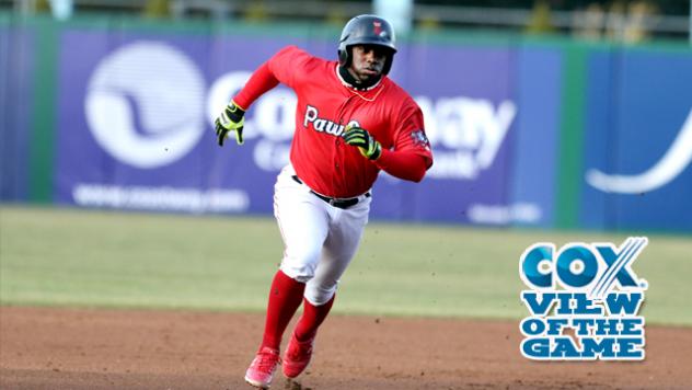 Pawtucket Red Sox Right Fielder Rusney Castillo