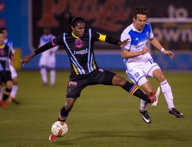 Las Vegas Lights FC Defender Joel Huiqui