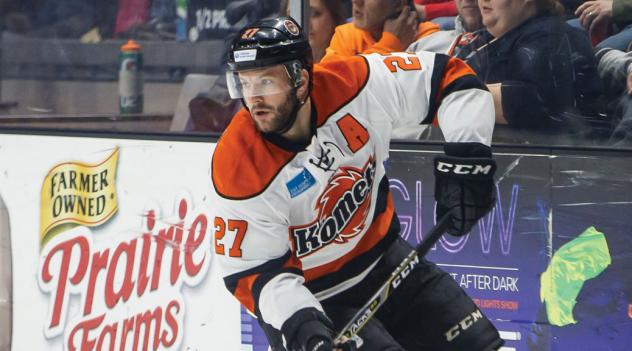 Shawn Szydlowski of the Fort Wayne Komets