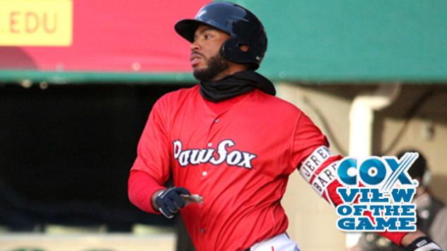 Jeremy Barfield of the Pawtucket Red Sox