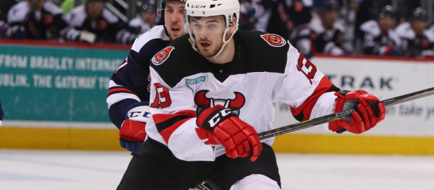 Binghamton Devils Left Wing Brandon Baddock