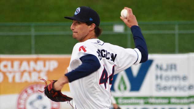 Lakewood BlueClaws pitcher Connor Brogdon
