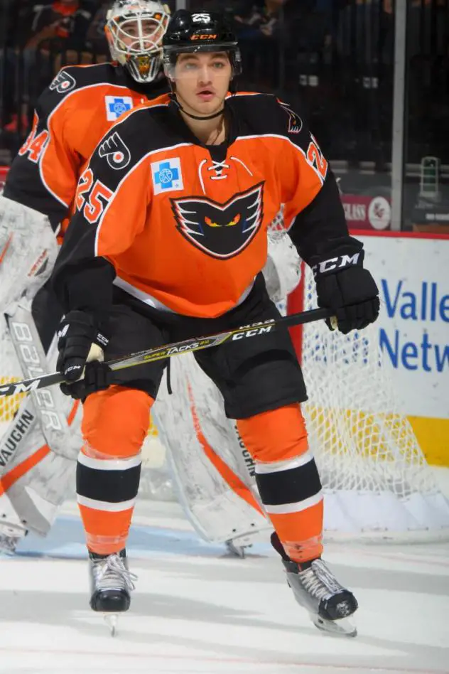 Lehigh Valley Phantoms defenseman Frank Hora