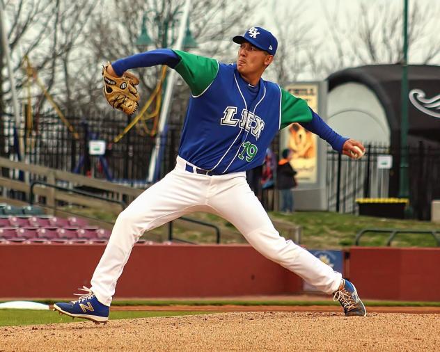Lexington Legends pitcher Garrett Davila