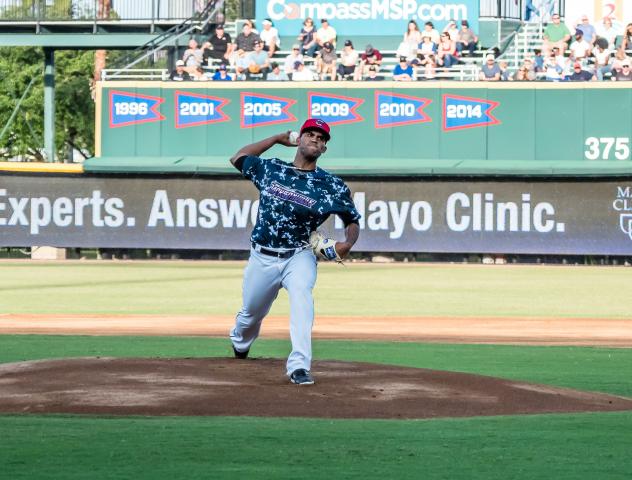 Jacksonville Jumbo Shrimp pitcher Merandy Gonzalez