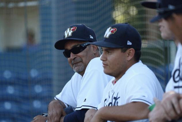 Walla Walla Sweets pitching coach Raul Camacho