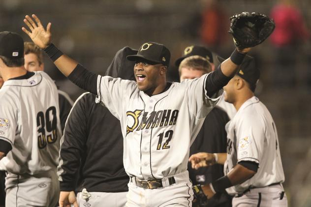 Irving Falu with the Omaha Storm Chasers