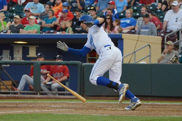 Paulo Orlando with the Omaha Storm Chasers