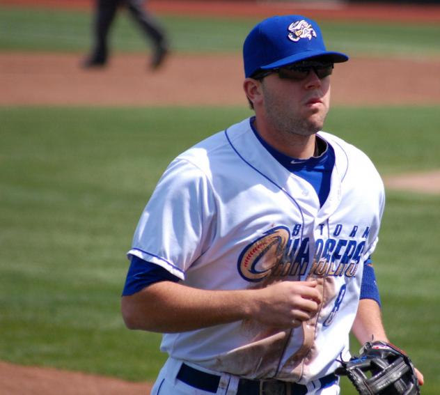 Mike Moustakas with the Omaha Storm Chasers