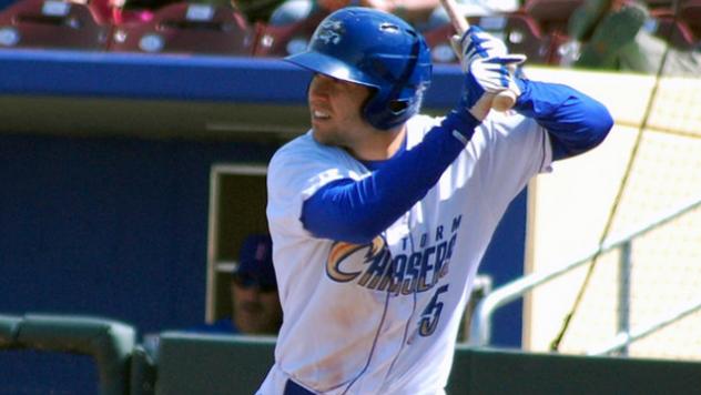 Eric Hosmer with the Omaha Storm Chasers