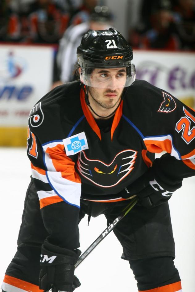 Lehigh Valley Phantoms forward Mike Vecchione